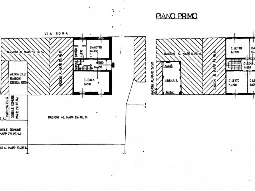 Immagine 28 di Villetta a schiera in vendita  in Via Roma,87 a Torricella Del Pizzo