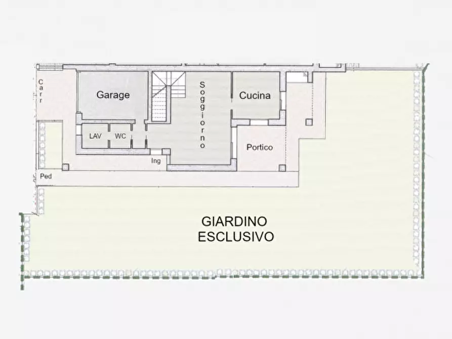 Immagine 2 di Casa trifamiliare in vendita  in Via Santa Teresa di Lisieux a Albignasego