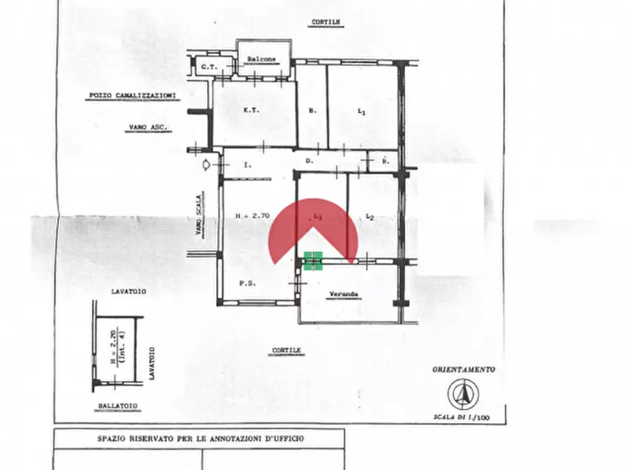 Immagine 23 di Appartamento in vendita  in Viale Italia a Matera