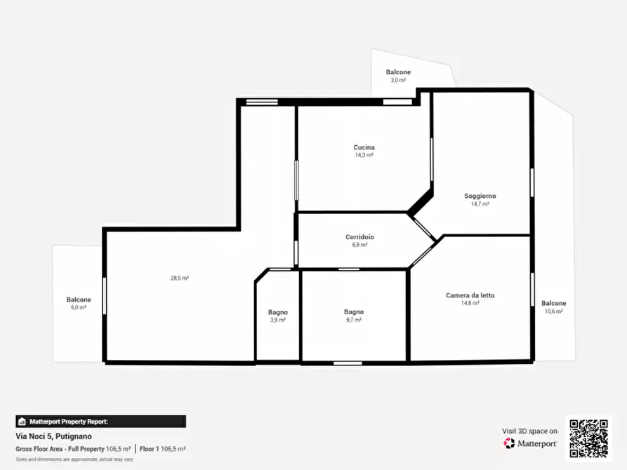 Immagine 15 di Appartamento in vendita  in Via Noci 5 a Putignano
