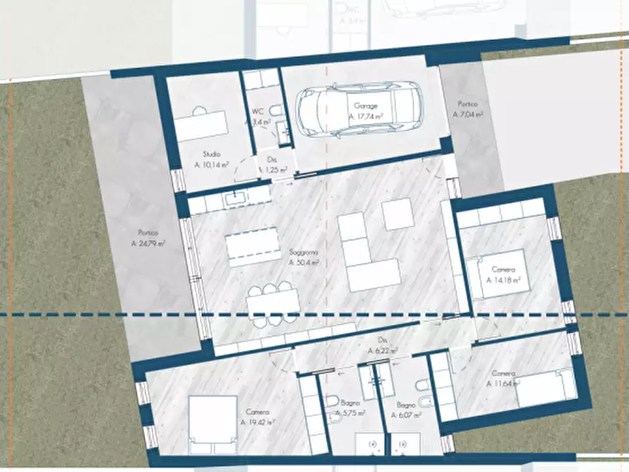 Immagine 8 di Casa trifamiliare in vendita  in Via Monte Rua a Padova