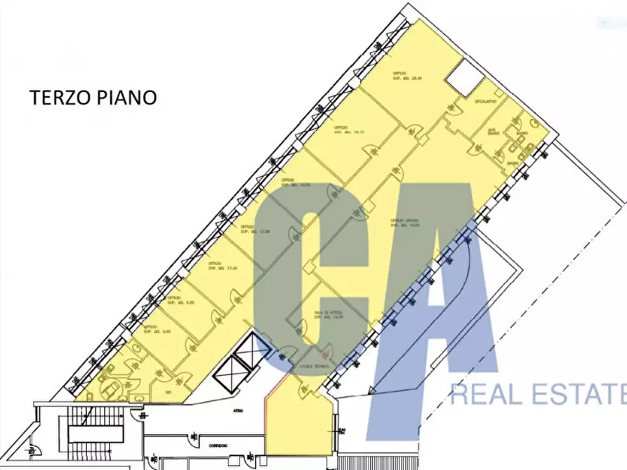 Immagine 21 di Ufficio in affitto  in PIAZZALE ACCURSIO FRANCESCO a Milano
