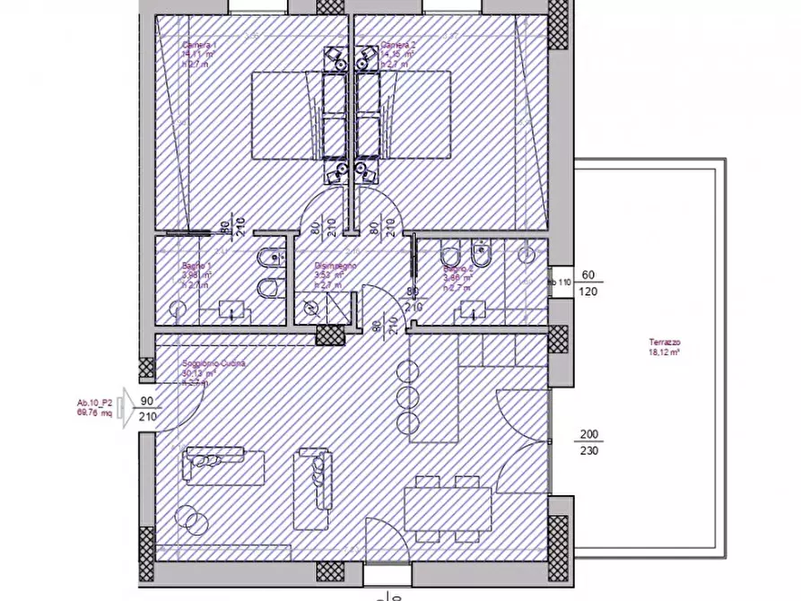 Immagine 10 di Appartamento in vendita  in Via Martiri di Monte Sole a Bologna