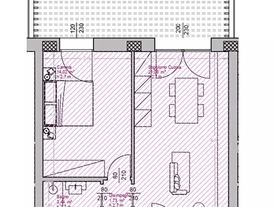 Immagine 9 di Appartamento in vendita  in Via Martiri di Monte Sole a Bologna