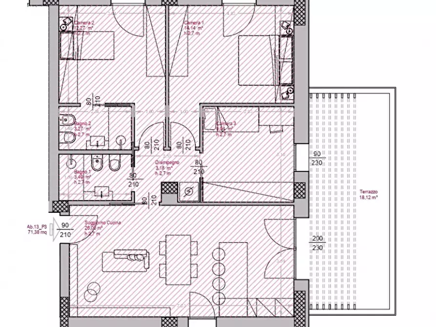 Immagine 10 di Appartamento in vendita  in Via Martiri di Monte Sole a Bologna