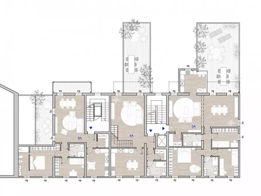 Immagine 4 di Appartamento in vendita  a Padova