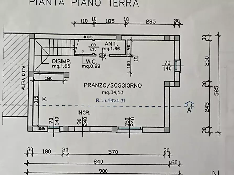 Immagine 25 di Casa bifamiliare in vendita  in Via della Costituzione 14 / B a Lagosanto