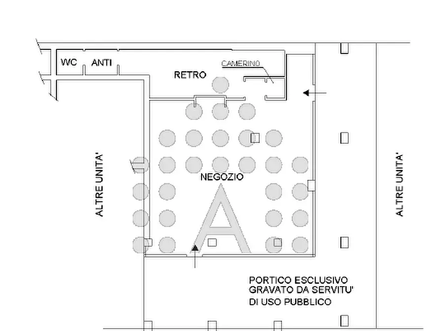 Immagine 1 di Negozio in affitto  in Corso delle Terme a Montegrotto Terme