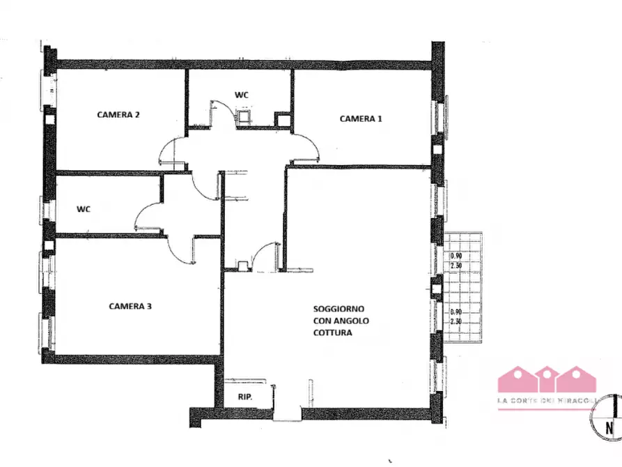 Immagine 29 di Appartamento in affitto  in Corso Vittorio Emanuele Secondo 34 a Soave