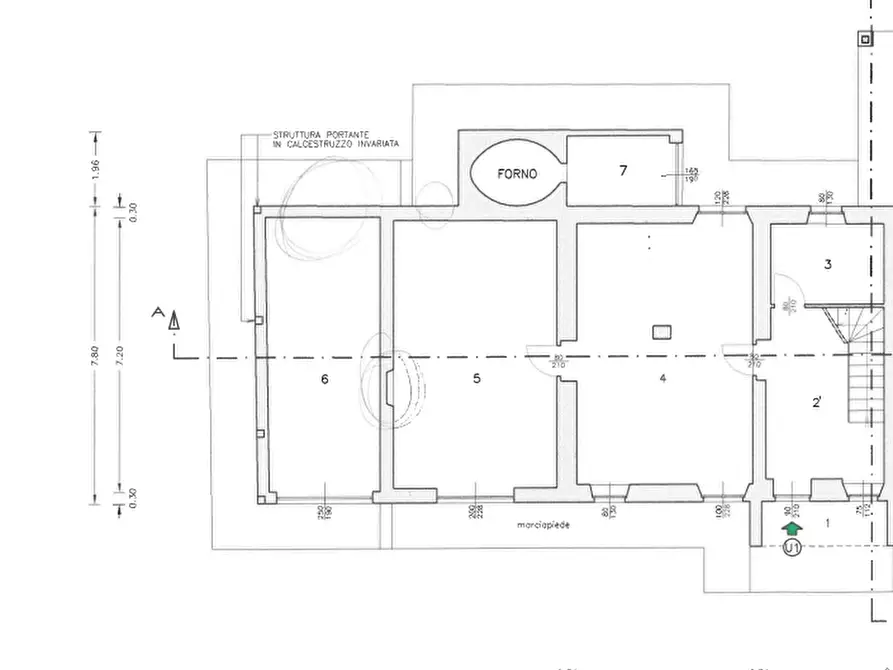Immagine 10 di Villetta a schiera in vendita  a Senigallia