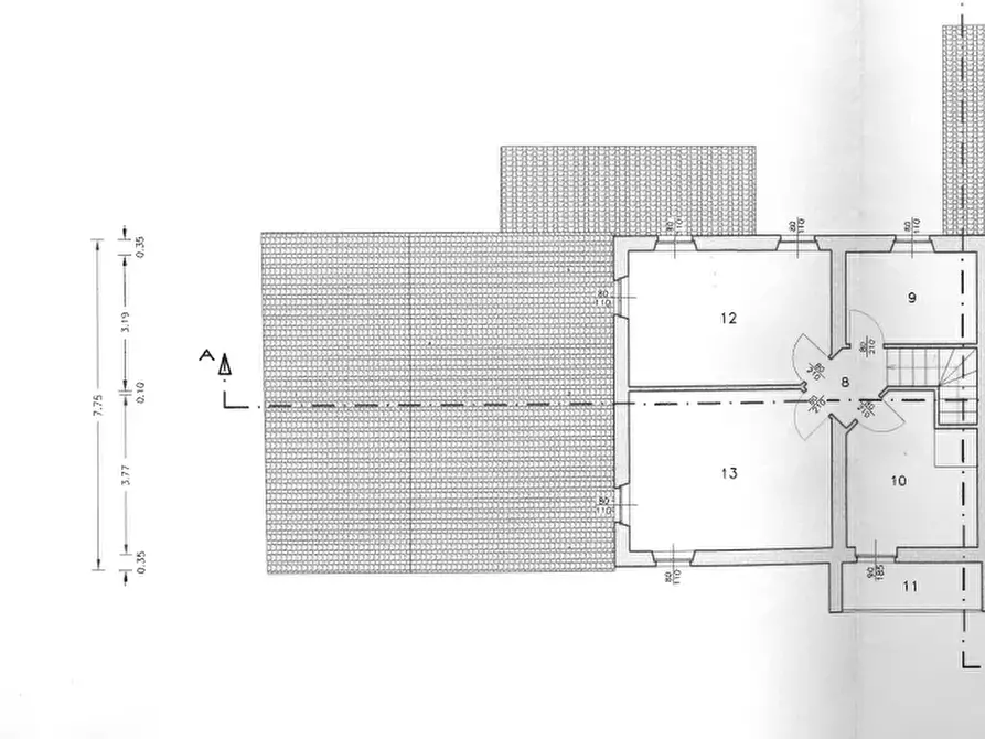 Immagine 12 di Villetta a schiera in vendita  a Senigallia