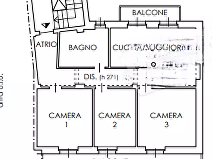 Immagine 12 di Appartamento in vendita  in via Aosta, 11 a Vercelli
