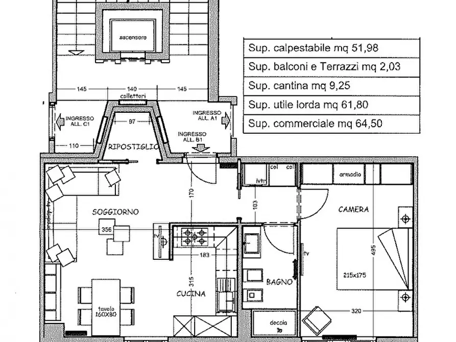 Immagine 11 di Appartamento in affitto  in Via Macrino a Alba