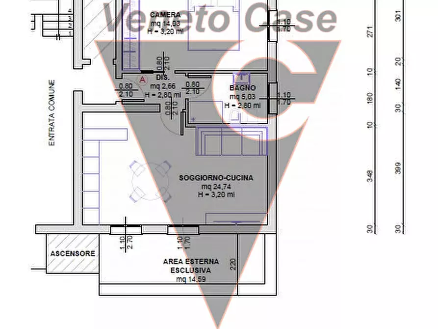 Immagine 17 di Appartamento in vendita  in Via vigonovese 177 a Padova