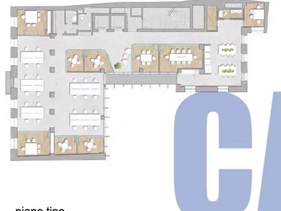 Immagine 4 di Palazzo in affitto  in LARGO AUGUSTO a Milano