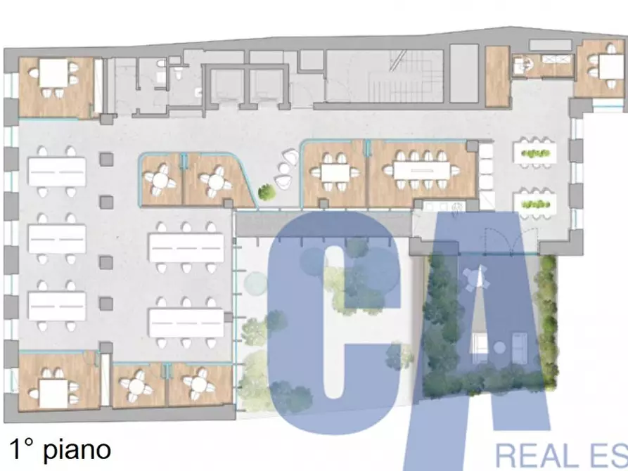 Immagine 13 di Ufficio in affitto  in LARGO AUGUSTO a Milano