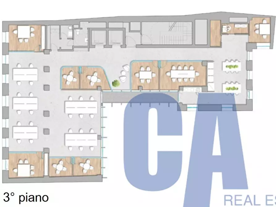 Immagine 15 di Ufficio in affitto  in LARGO AUGUSTO a Milano