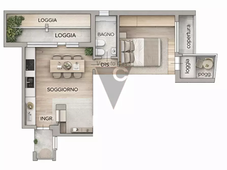 Immagine 18 di Appartamento in vendita  in Piazza Marzabotto a Dolo