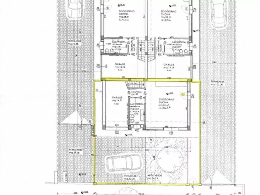 Immagine 4 di Villetta a schiera in vendita  in Laterale Via Gorizia a Forli'