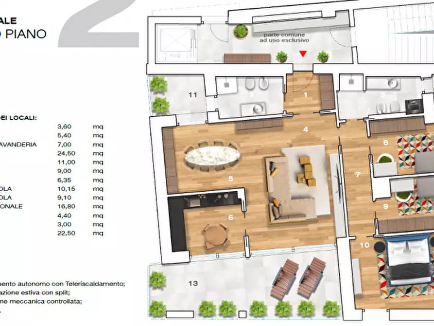 Immagine 49 di Appartamento in vendita  in Via Giuseppe Zola 36 a Brescia