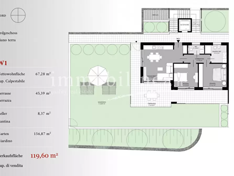Immagine 7 di Appartamento in vendita  in via san zeno a Torri Del Benaco