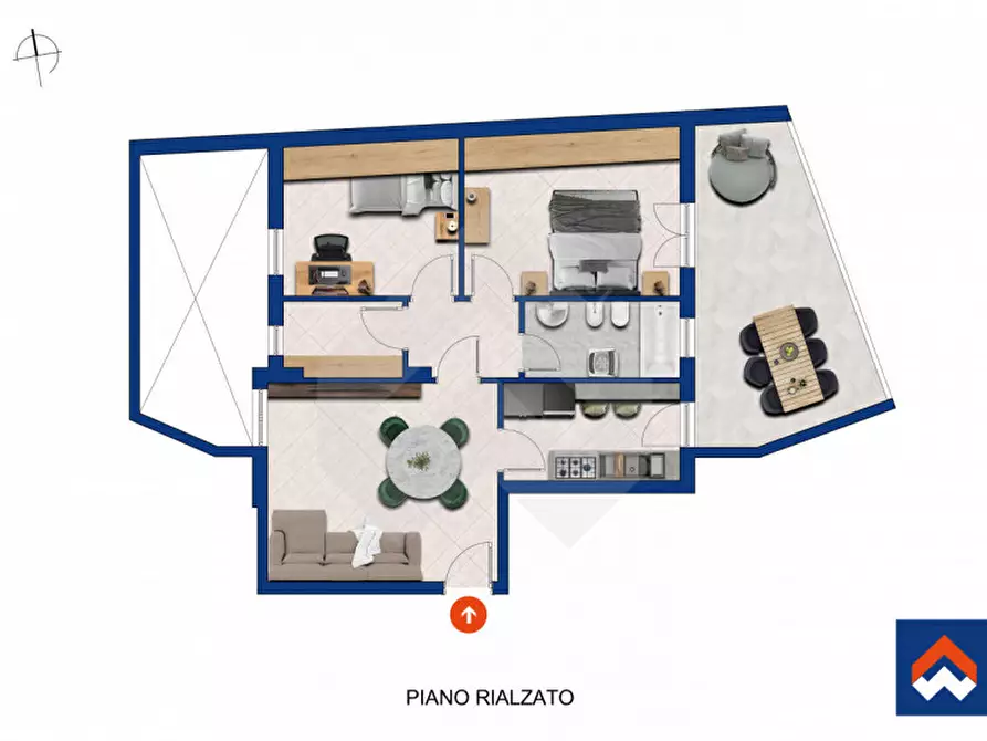 Immagine 2 di Appartamento in vendita  a Andria