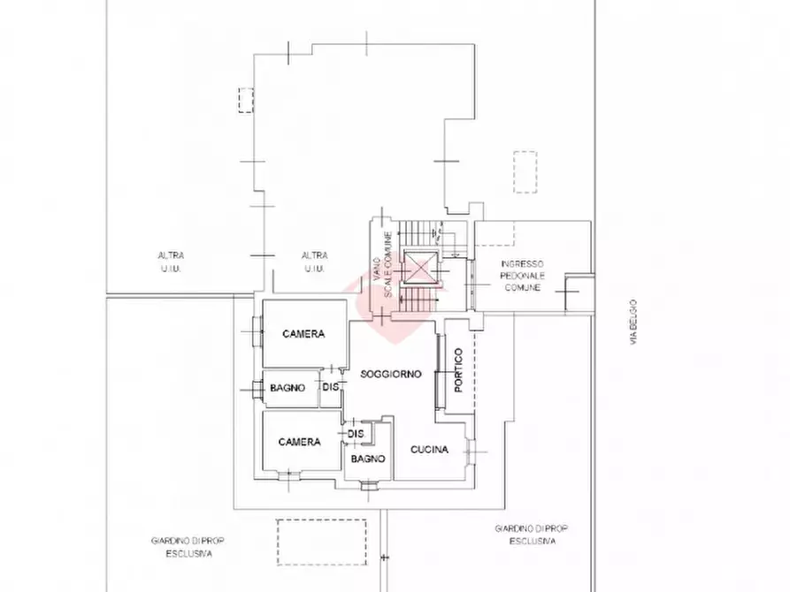 Immagine 59 di Appartamento in vendita  in Viale Belgio 1/A a Melzo