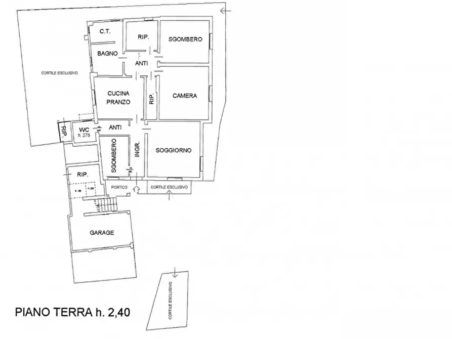 Immagine 28 di Casa bifamiliare in vendita  in Vicolo Giarre, 9 a Abano Terme