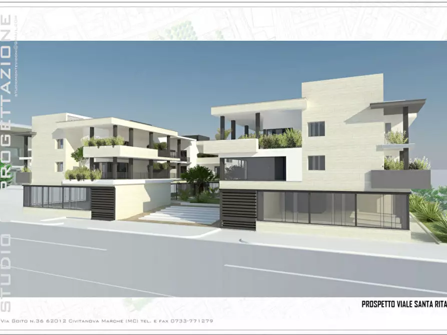 Immagine 4 di Attico in vendita  a Civitanova Marche