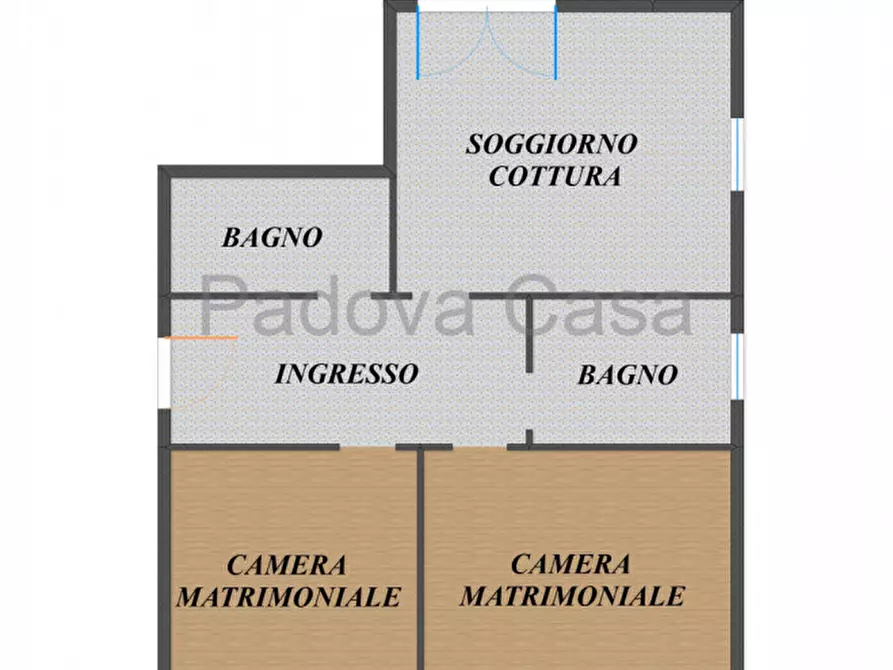 Immagine 13 di Appartamento in vendita  a Padova