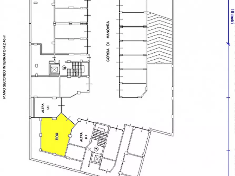 Immagine 2 di Garage in vendita  in Via Fossata 57 a Torino