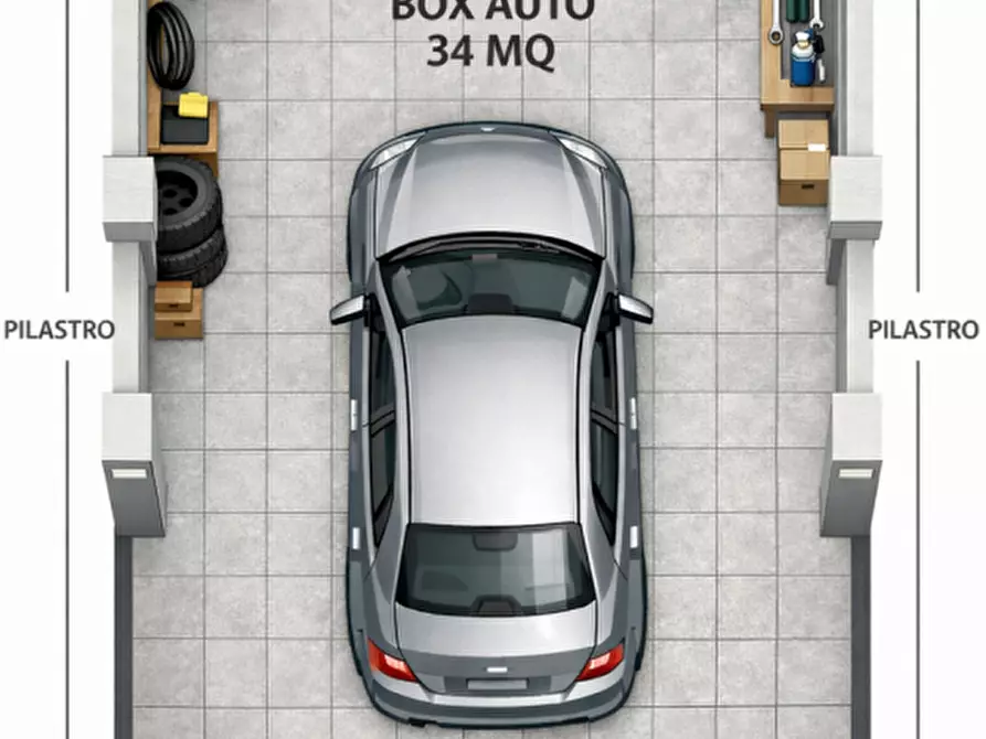 Immagine 17 di Garage in vendita  in via g.f. pinto, 43 a Napoli