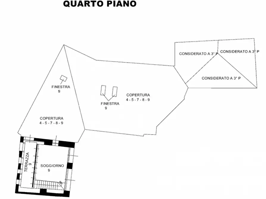 Immagine 17 di Attico in vendita  in Piazza Duomo a Trento