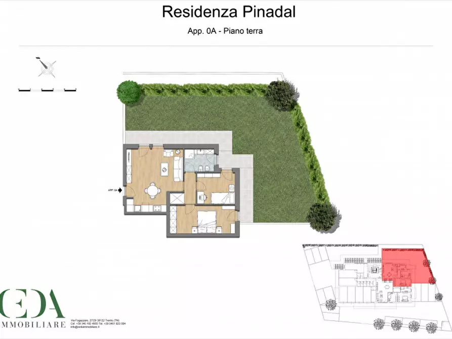 Immagine 9 di Appartamento in vendita  in Via dell'Asilo a Trento