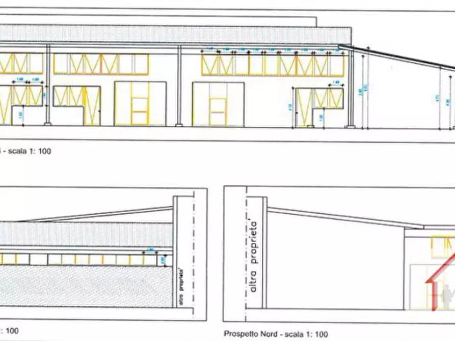 Immagine 2 di Capannone industriale in affitto  a Spresiano