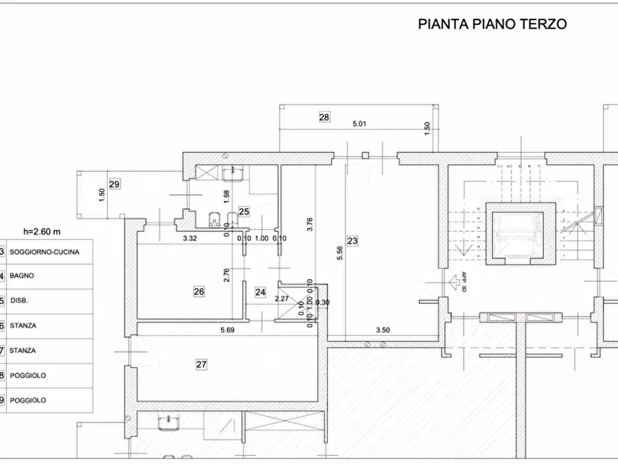 Immagine 2 di Appartamento in vendita  in via dell'asilo a Trento
