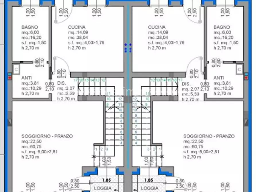 Immagine 12 di Casa bifamiliare in vendita  in Via Giulia Fogolari a Este
