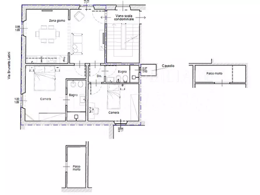 Immagine 23 di Appartamento in vendita  in Via del Lasca a Firenze