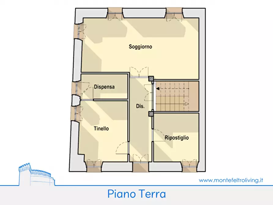 Immagine 23 di Casa indipendente in vendita  in Corso Giovanni XXIII a Frontino
