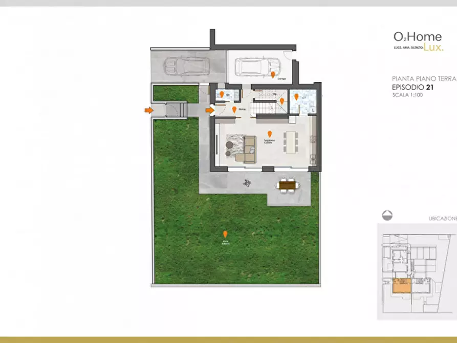 Immagine 2 di Casa bifamiliare in vendita  a Bolzano Vicentino
