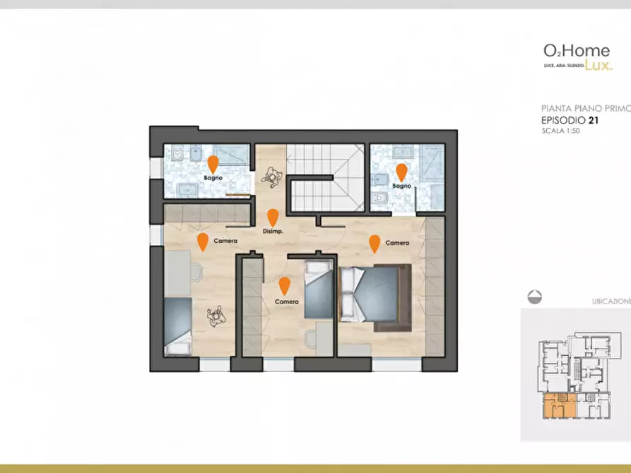 Immagine 3 di Casa bifamiliare in vendita  a Bolzano Vicentino