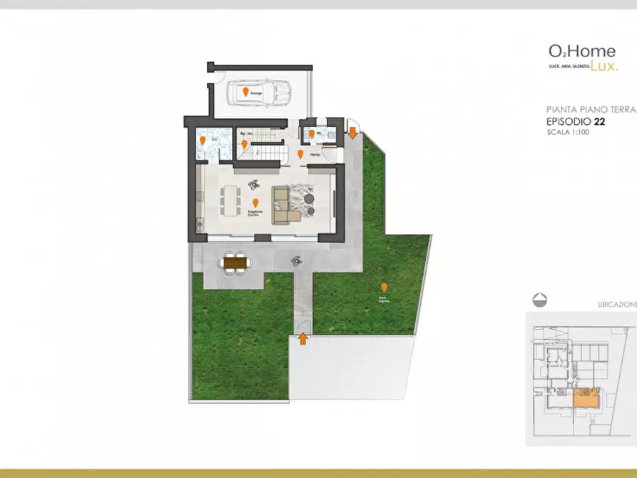 Immagine 2 di Casa bifamiliare in vendita  a Bolzano Vicentino