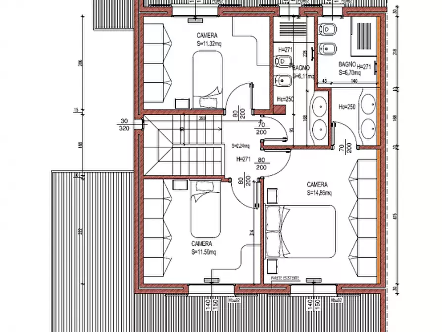 Immagine 66 di Casa bifamiliare in vendita  in via belvedere a Sasso Marconi