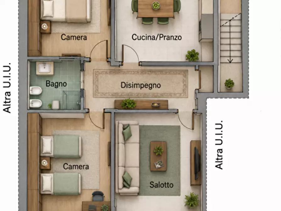 Immagine 2 di Casa indipendente in vendita  in cerqueto a Marsciano