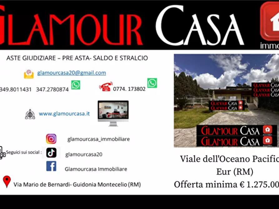 Immagine 1 di Villa in vendita  in Viale dell'Oceano Pacifico a Roma