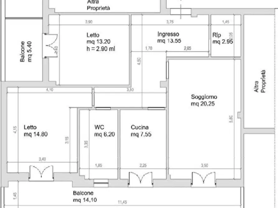 Immagine 1 di Appartamento in vendita  in VIA PAPA GIOVANNI XXIII, 14 a Cancellara