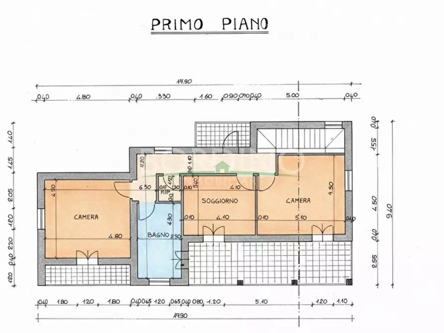Immagine 13 di Villa in vendita  a Costigliole D'asti