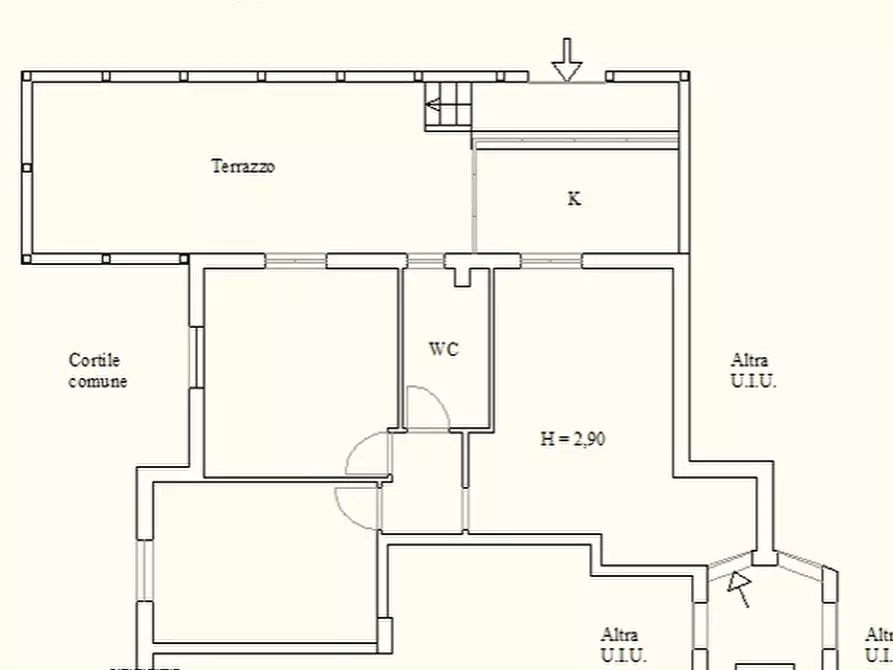 Immagine 1 di Appartamento in vendita  in Via Licola Mare, 11 a Giugliano In Campania