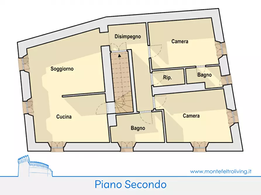 Immagine 25 di Appartamento in vendita  in Piazza del Mercato a Sestino