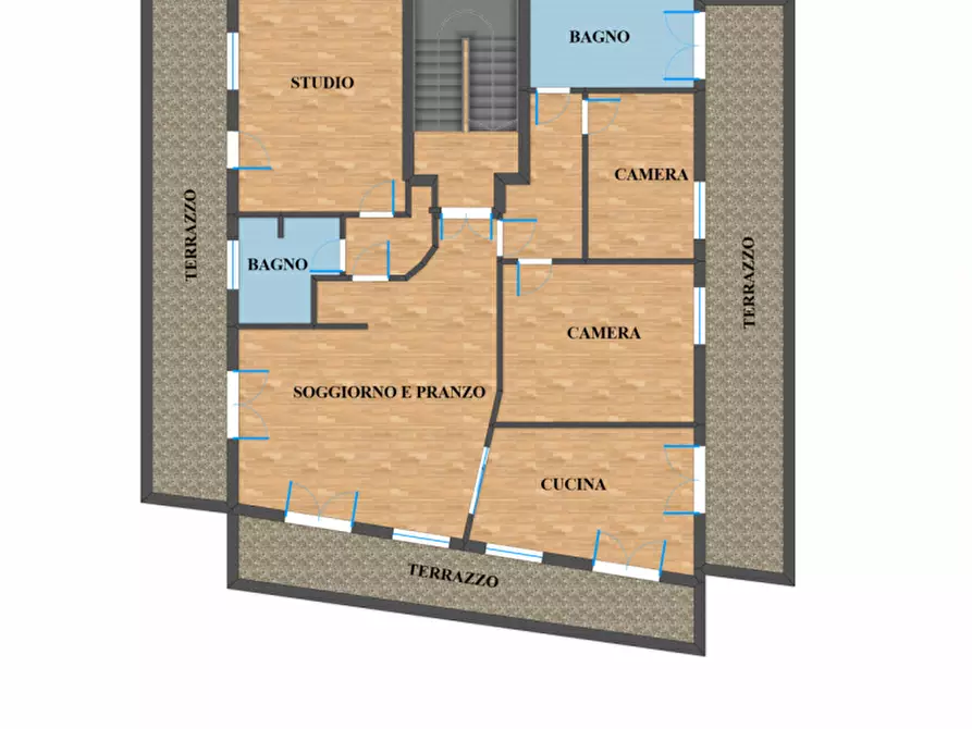 Immagine 16 di Attico in vendita  in Via Antonio Pertile a Padova